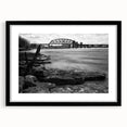 Extra large abstract art print of a colorful Kentucky landscape, textured finish on a black framed canvas.