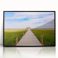Large abstract wall art of Louisiana scenery in muted earth tones on framed acrylic, suitable for modern living room decor.
