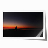 Extra large rolled print of Nantucket scenery with soft floral elements in pastel shades, ideal for dining room wall art.
