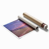 Extra large wall art featuring a serene Mississippi landscape with soft floral elements in muted earth tones.