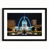 Extra large abstract art print of St.