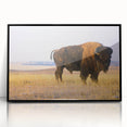 Large abstract wall art depicting Nebraska scenery in muted earth tones on a framed acrylic panel.