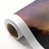 Art Deco-style poster of Cape Hatteras, featuring soft pastel colors on rolled canvas, ideal for nursery wall art.