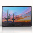 Large abstract wall art depicting the Phoenix Valley in muted earth tones on a framed acrylic panel.