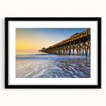 Extra large, textured abstract art print of a colorful Charleston scene on a framed canvas, ideal for living room decor.