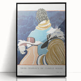 Elegant Art Deco Wall Art – Fashionable Hat Designs from 1921