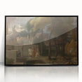 Baroque and Rococo Wall Art – Classic Antique Print for Elegant Décor