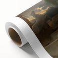 Baroque and Rococo Wall Art – Classic Antique Print for Elegant Décor