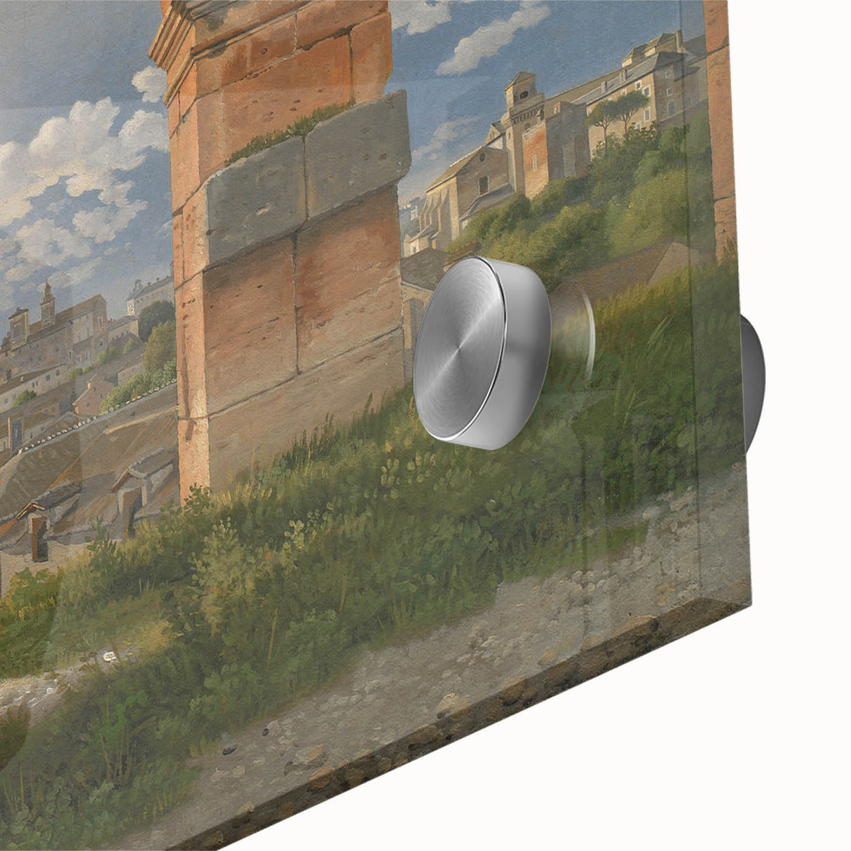 Neoclassical Landscape Art Print - Colosseum View by Eckersberg