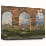 Neoclassical Landscape Art Print - Colosseum View by Eckersberg
