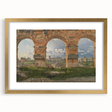 Neoclassical Landscape Art Print - Colosseum View by Eckersberg