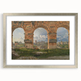 Neoclassical Landscape Art Print - Colosseum View by Eckersberg
