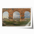 Neoclassical Landscape Art Print - Colosseum View by Eckersberg