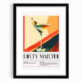 Extra large colorful abstract art print with textured design on a black framed canvas, ideal for living room decor.
