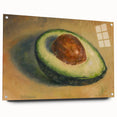 Acrylic glass print of colorful fruit-themed art, suitable for dining room or kitchen decor.