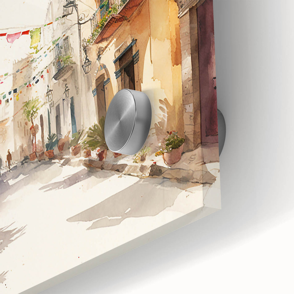 Cinco de Mayo Art Prints - Colorful Mexican Street Scene Wall Decor