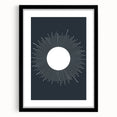 Radiating Sun - Boys Room Wall Art Kids Wall Art Prints