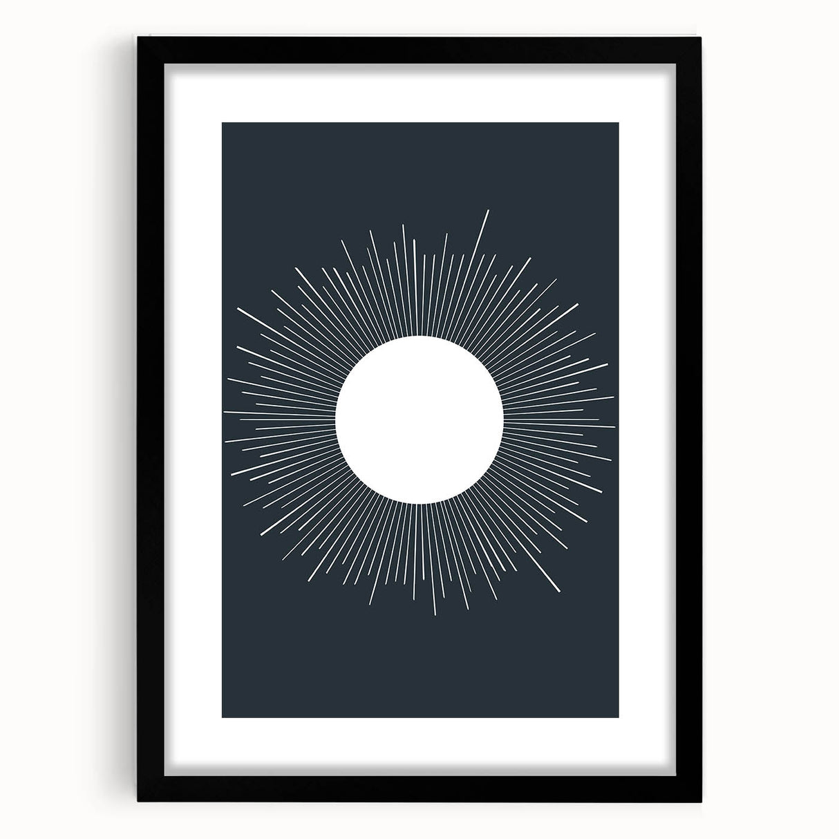 Radiating Sun - Boys Room Wall Art Kids Wall Art Prints