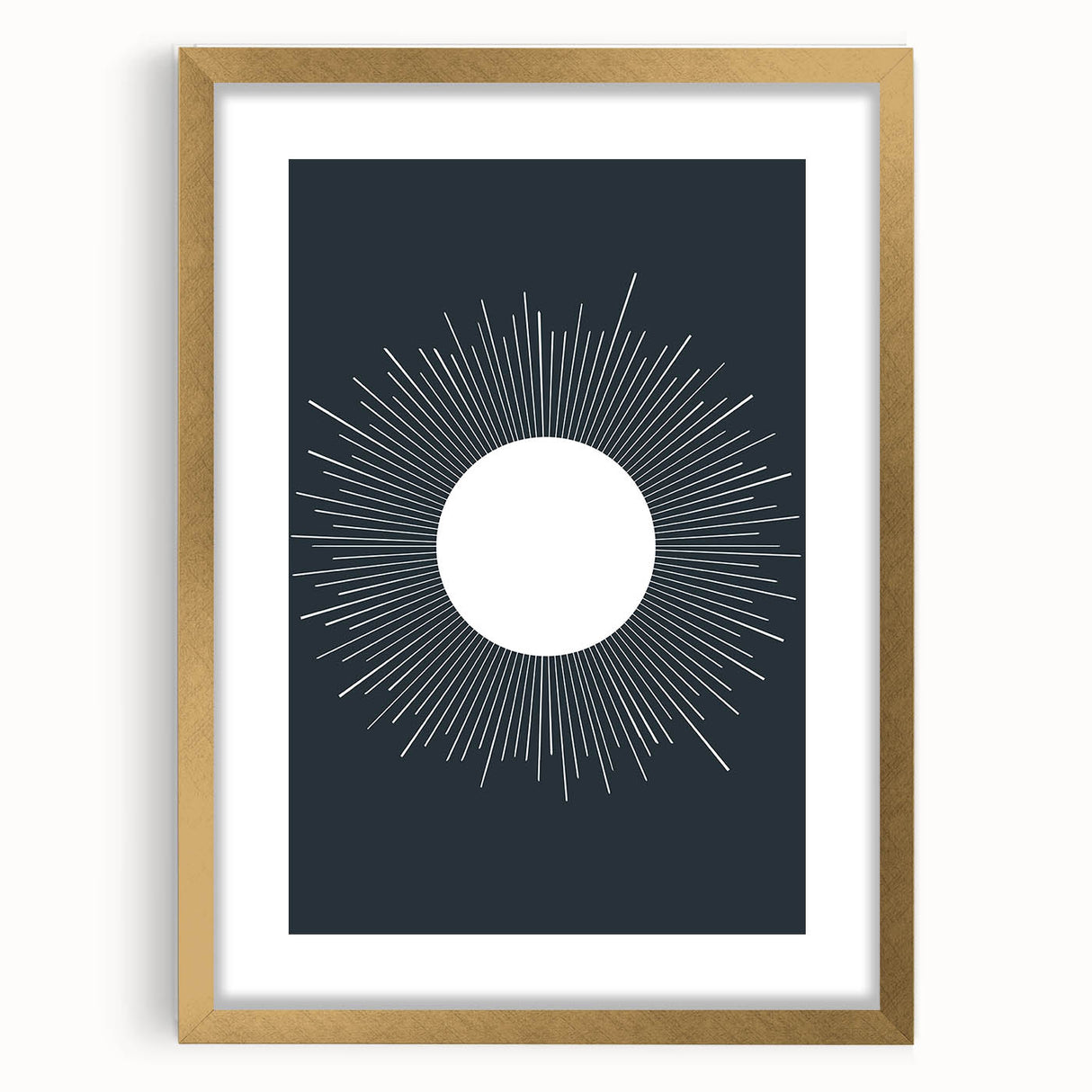 Radiating Sun - Boys Room Wall Art Kids Wall Art Prints