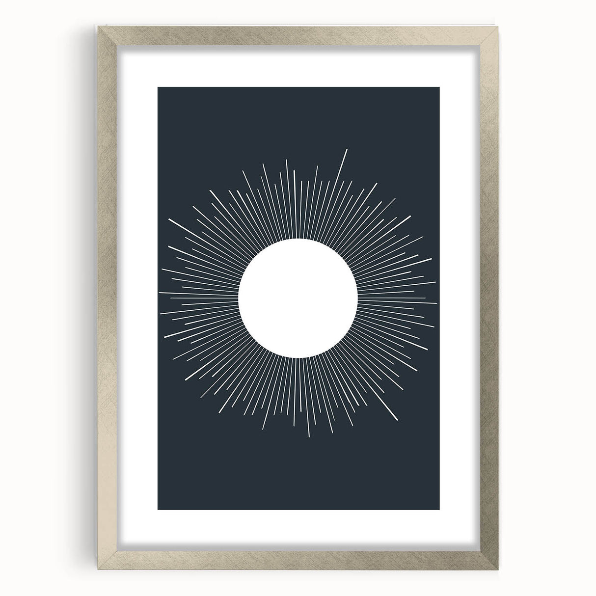 Radiating Sun - Boys Room Wall Art Kids Wall Art Prints