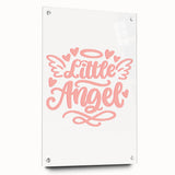 Girls Bedroom Art – Little Angel Nursery Wall Decor