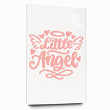 Girls Bedroom Art – Little Angel Nursery Wall Decor