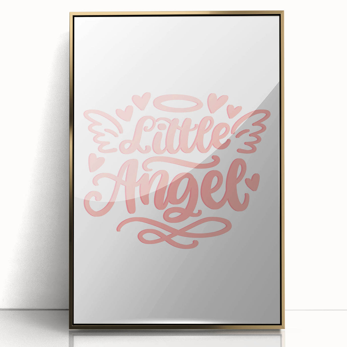 Girls Bedroom Art – Little Angel Nursery Wall Decor