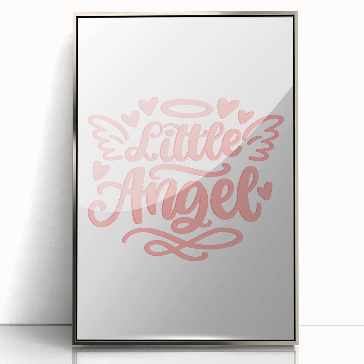 Girls Bedroom Art – Little Angel Nursery Wall Decor