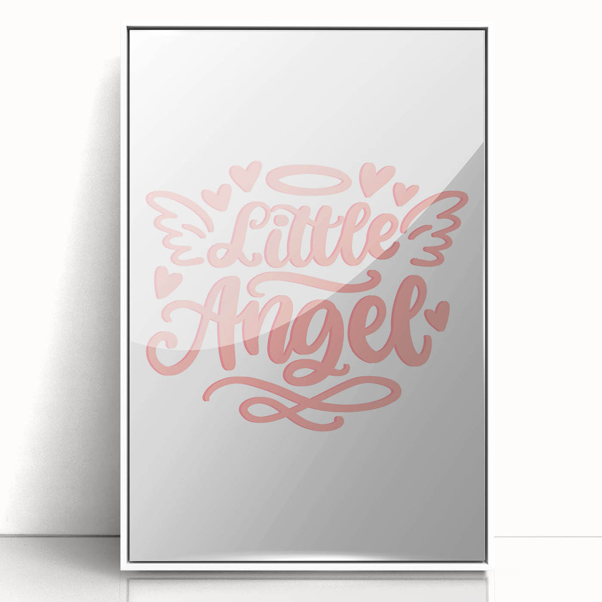 Girls Bedroom Art – Little Angel Nursery Wall Decor