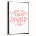 Girls Bedroom Art – Little Angel Nursery Wall Decor