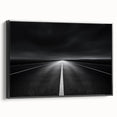 Framed landscape canvas art showcasing an abstract design with vibrant colors and a sleek black frame, ideal for modern home decor. Perfect for adding a touch of elegance to any room.