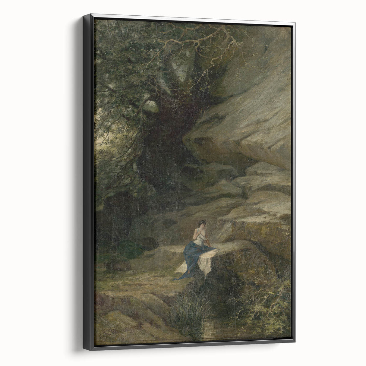 Nature-Inspired Modern Art Print - Serene Landscape Wall Decor