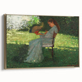 Realism Art Print – The Butterfly by Winslow Homer | Realistic Wall Art