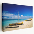 Large canvas print of a Madagascar landscape, featuring earth tones and green accents, ideal for kitchen wall art.
