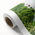 Art Deco style poster of a serene Maldivian landscape on rolled canvas.
