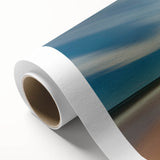 Art deco poster of Prince Edward, Canada scenery in muted hues on rolled canvas, ideal for nursery wall art.