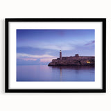 Extra large framed abstract print depicting vibrant Caribbean scenery, ideal for living room decor.
