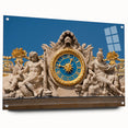 Acrylic print of Versailles scenery with soft blue and green tones, suited for dining room or bedroom wall decor.