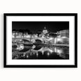 Colorful abstract art print of the Vatican, featuring vibrant hues on a textured, extra large canvas.