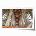 Extra large rolled print of Canterbury, New Zealand scenery with vibrant green and blue tones.