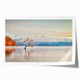 Extra large rolled print of Otago, New Zealand scenery, with vibrant green landscapes, ideal for dining room wall art.