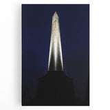 Black and white photo of Wellington, New Zealand on stretched canvas, ideal for kitchen wall art.