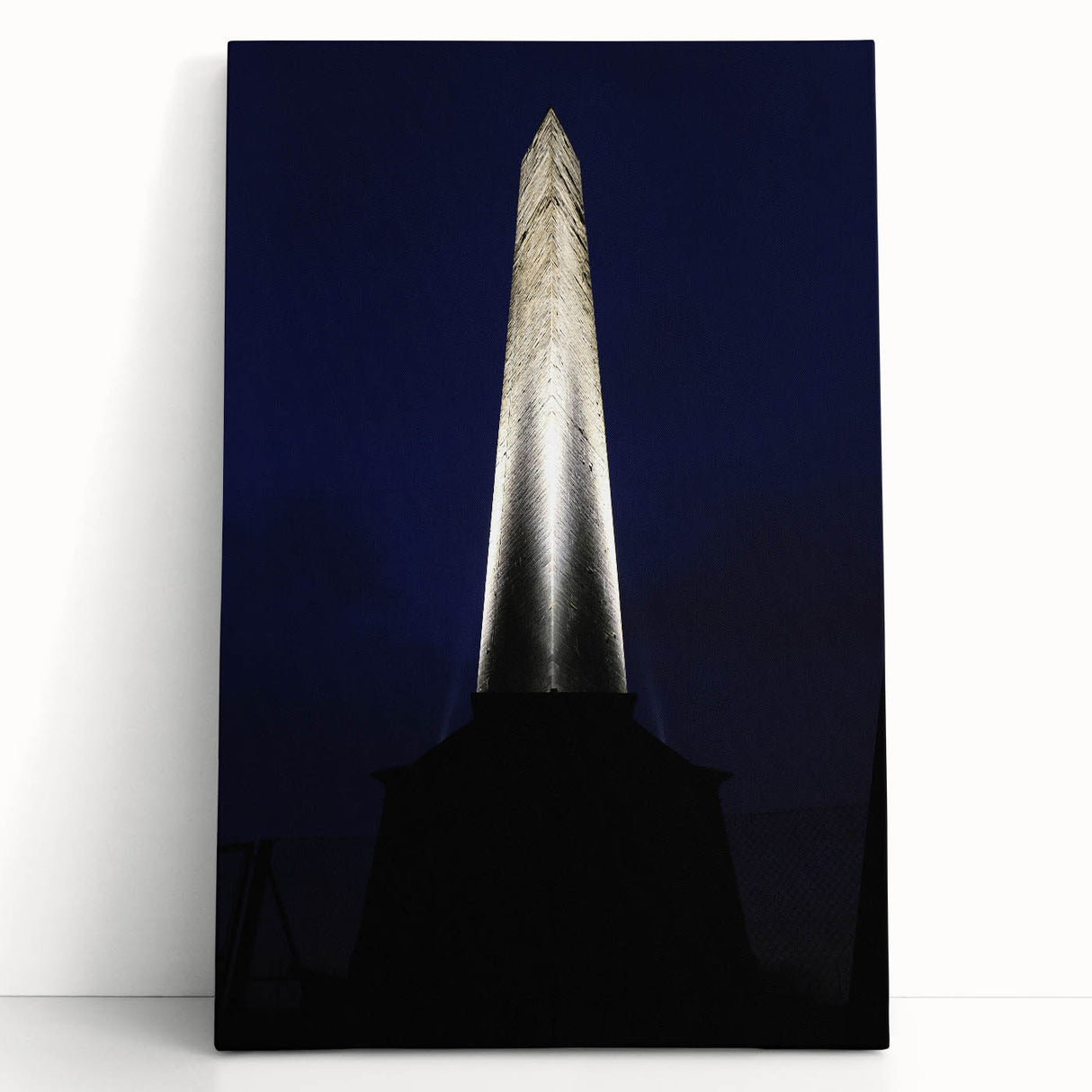 Black and white photograph of Wellington's cityscape on large stretched canvas, ideal for kitchen wall art or bedroom decor.