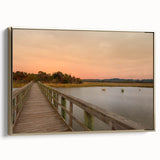Framed canvas depicting an Alabama landscape in muted gold and black tones, suitable for bedroom wall art.