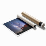 Extra large rolled print of Sedona, Arizona scenery in soft earth tones, ideal for classy bathroom wall art.