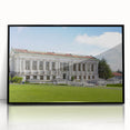 Large abstract wall art depicting Berkeley.