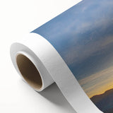 Art deco poster of Napa Valley in pastel shades on rolled canvas, suitable for nursery wall art.