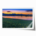 Rolled print of Boulder, Colorado scenery in muted earth tones, ideal for art wall dining room.