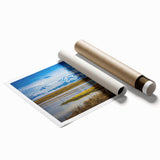 Extra large rolled print of Colorado Springs scenery with vibrant floral elements.