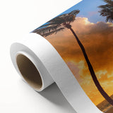 Art Deco style poster of Fort Lauderdale scenery in pastel hues on rolled canvas, ideal for nursery wall art.